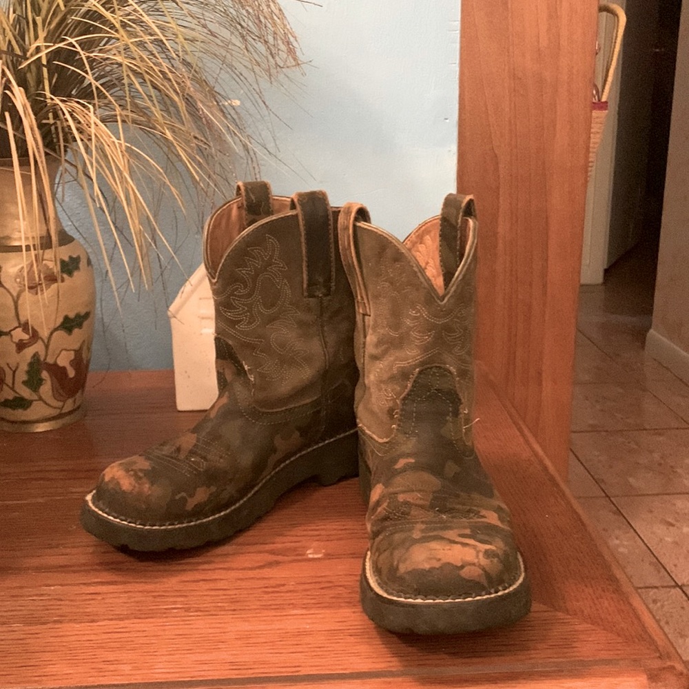 Women's Camo Ariat Fatbaby Boots
